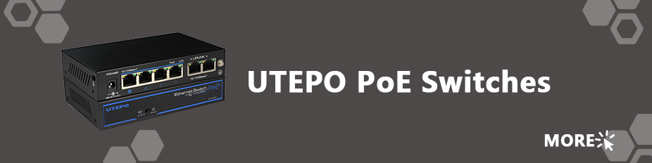 UTEPO PoE switch